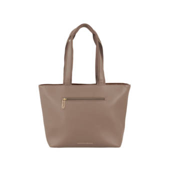 Taupe shoulder bag