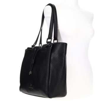 Black shoulder bag