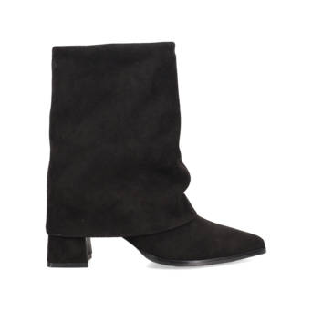 Black bootie with gaiter