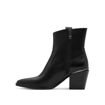 Black western bootie