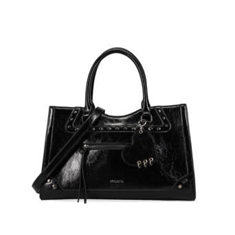 Black handbag