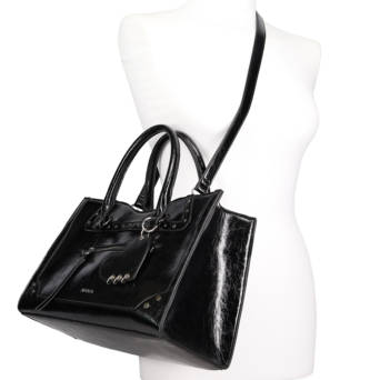 Black handbag