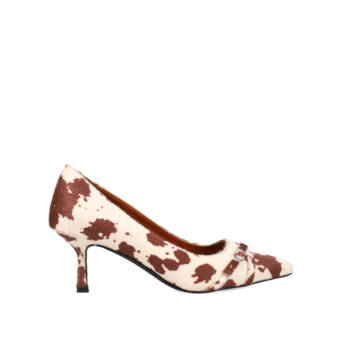 Animal print pump