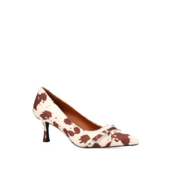 Animal print pump