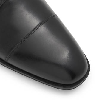 Μαύρο δερμάτινο ανδρικό monk TREMANOR