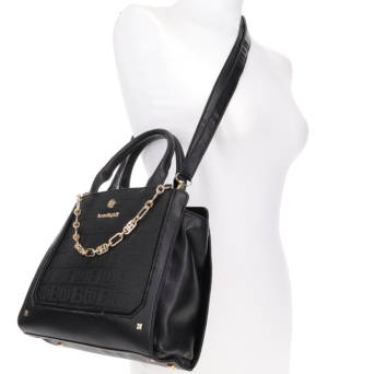 Black handbag