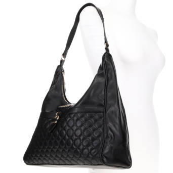 Black shoulder bag