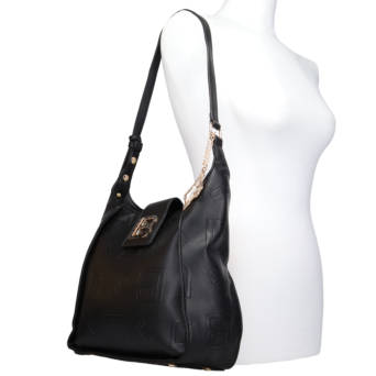 Black shoulder bag