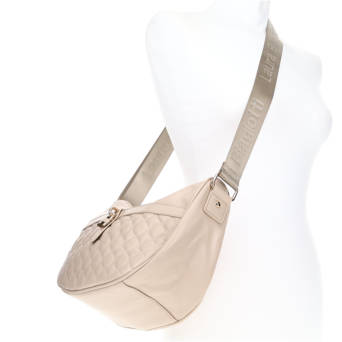 Beige crossbody bag
