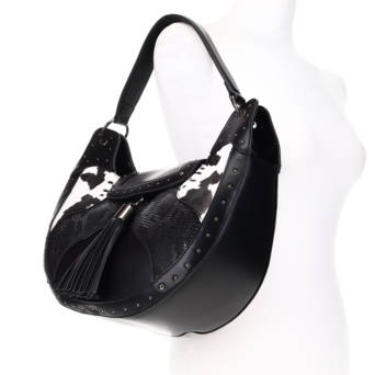 Black handbag