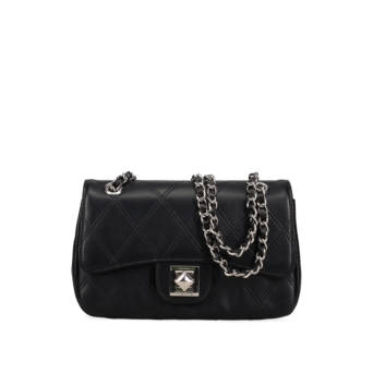 Black shoulder bag