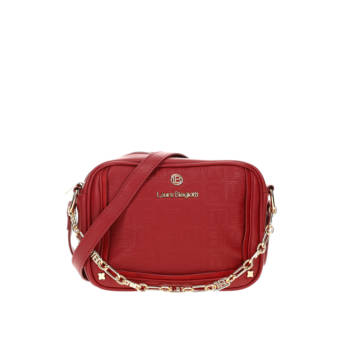 Red crossbody bag