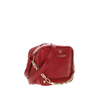 Red crossbody bag