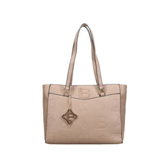 Beige shoulder bag