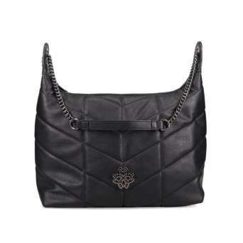 Black shoulder bag