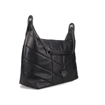 Black shoulder bag