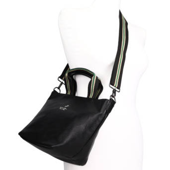 Black handbag