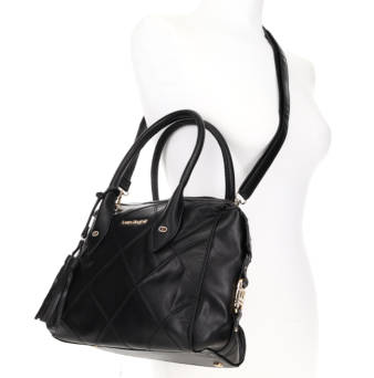 Black handbag