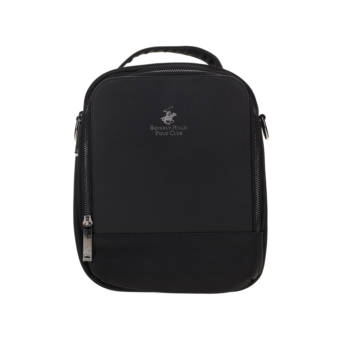 Μαύρη ανδρική χιαστί τσάντα