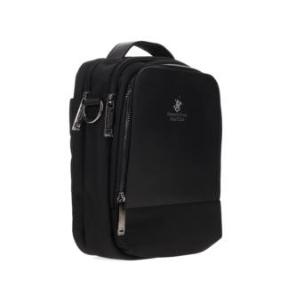 Μαύρη ανδρική χιαστί τσάντα