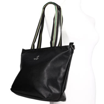Black shoulder bag
