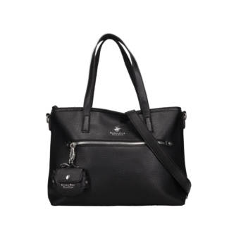 Black shoulder bag