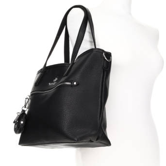 Black shoulder bag