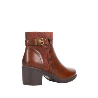 Brown bootie