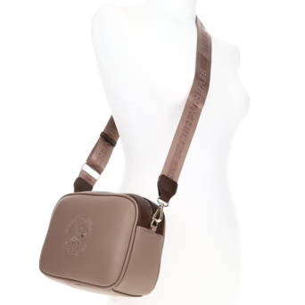 Taupe crossbody bag