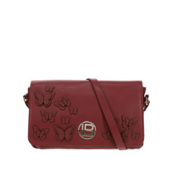 Burgundy shoulder bag