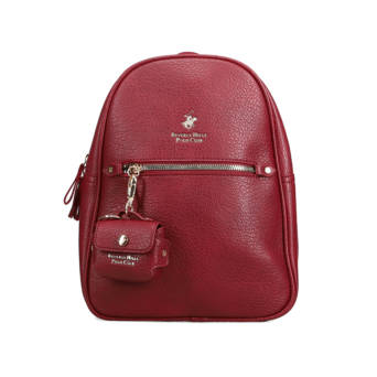 Burgundy backpack