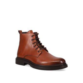 Men''s tan leather bootie