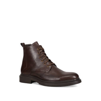 Men''s brown leather bootie
