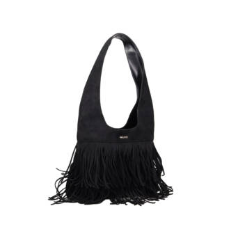 Black shoulder bag