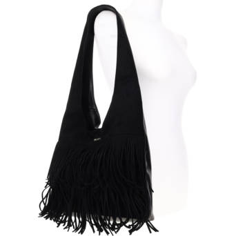 Black shoulder bag