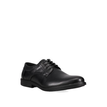 Men''s black shoe derby