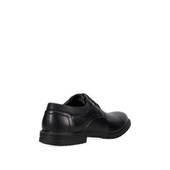 Men''s black shoe derby