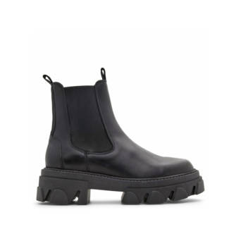 Men''s black leather boot REDFORD