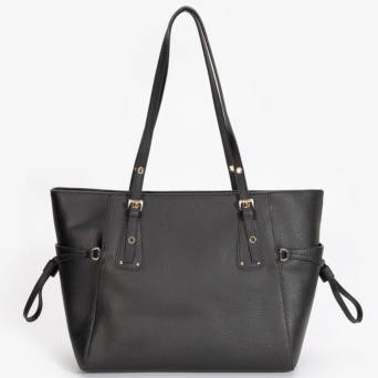 Black shoulder bag