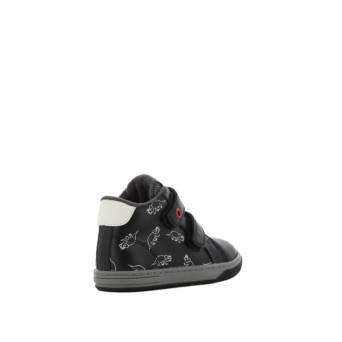 Kid''s black sneaker bootie