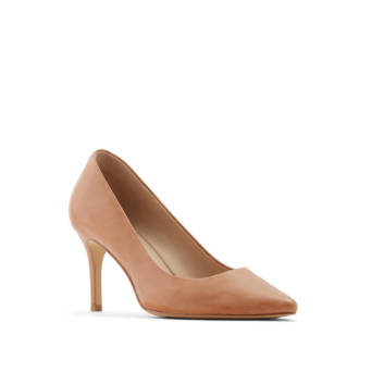 Tan leather pump CORONITIFLEX