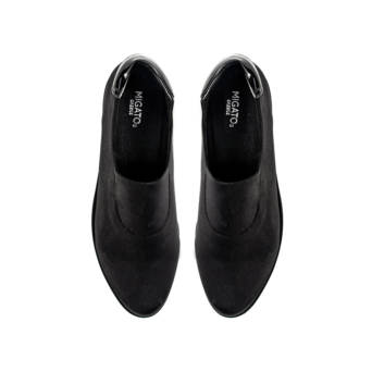 Μαύρο λίκρα loafer