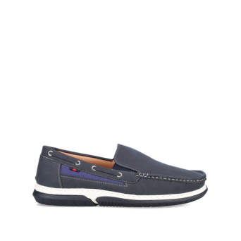 Men''s blue boat shoe