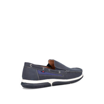 Men''s blue boat shoe