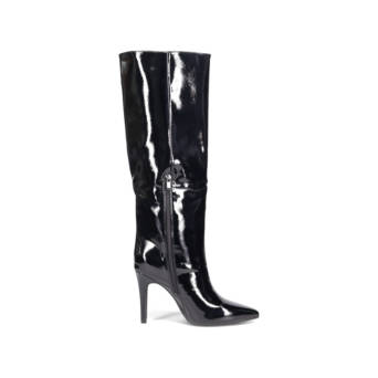 Black vinyl boot