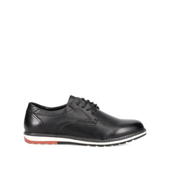 Men''s black derby shoe