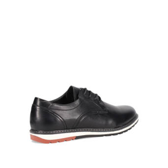 Men''s black derby shoe