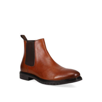Ταμπά ανδρικό δερμάτινο Chelsea μποτάκι