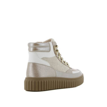 Μπεζ μποτάκι sneaker