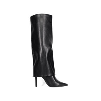 Μαύρη μπότα με γκέτα